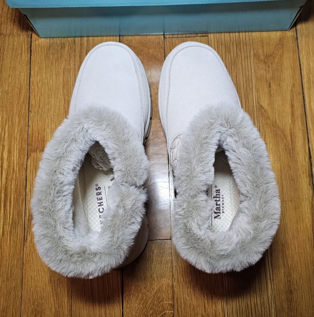 Skechers Martha‎ Stewart Darling Puffer Water Resistant Boots Women's 7 NWB